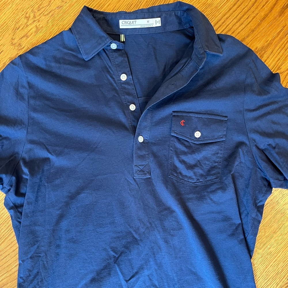 Criquet- classic players shirt “you’re my boy blue”. Size M